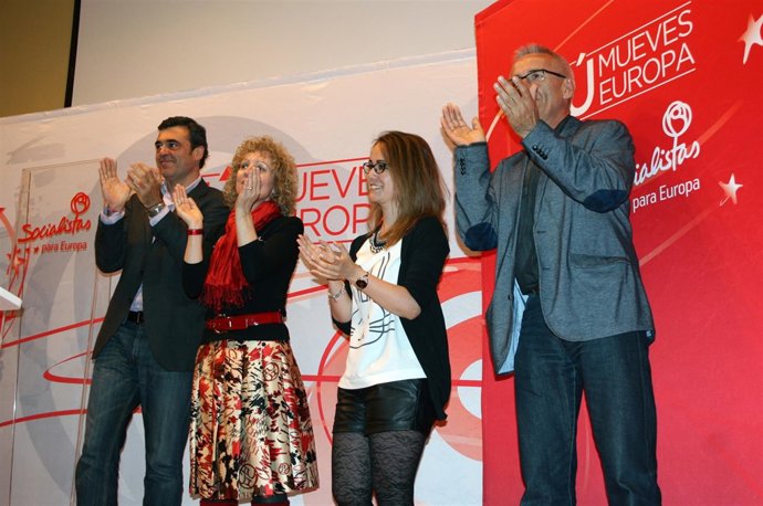 Mitin del PSOE en Reocín