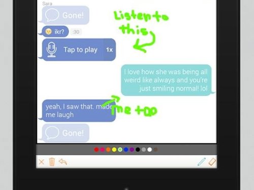 Blink servicio de mensajería 