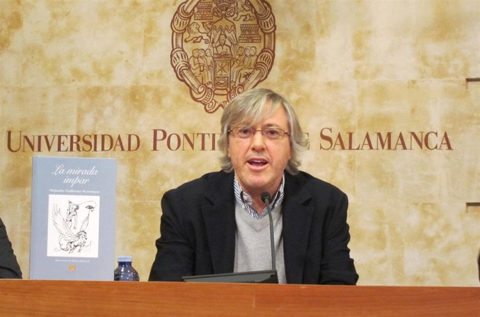 El poeta Alejandro Guillermo Roemmers en la UPSA