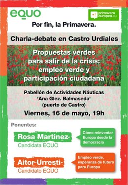 Cartel de la charla 