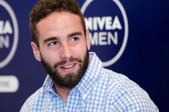 Dani Carvajal, en un acto de Nivea