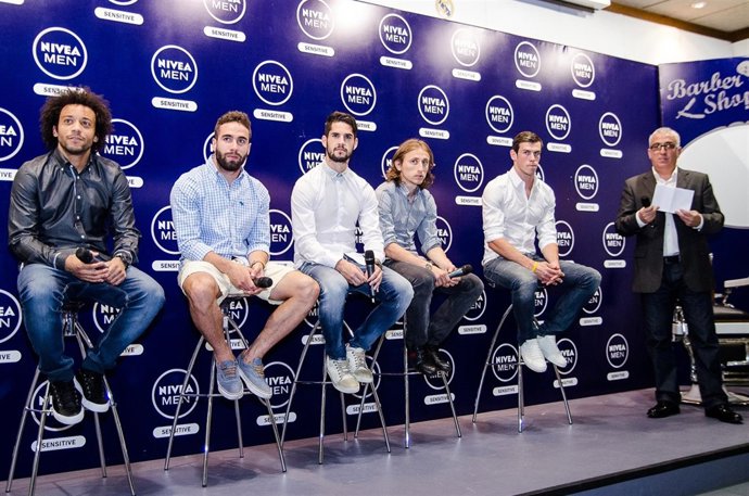 Marcelo, Carvajal, Isco, Modric y Bale