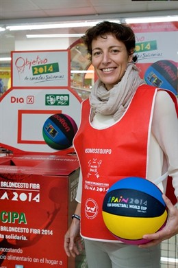 La exjugadora de baloncesto Elisa Aguilar