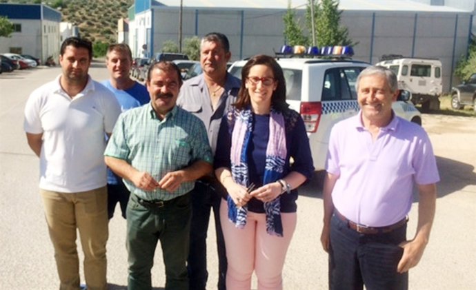 Visita a la carretera que une Fuensanta de Martos y Martos (Jaén)