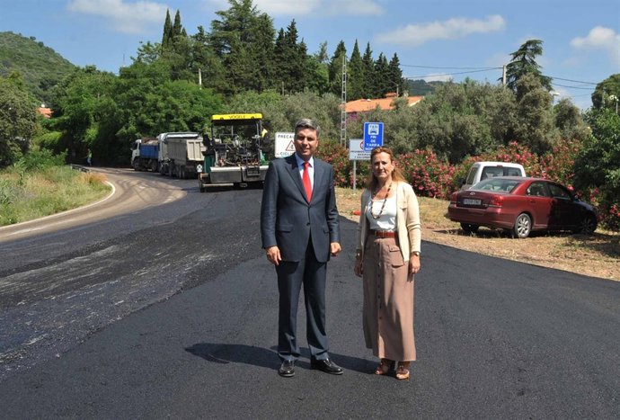 Lorite y Ruiz en las obras