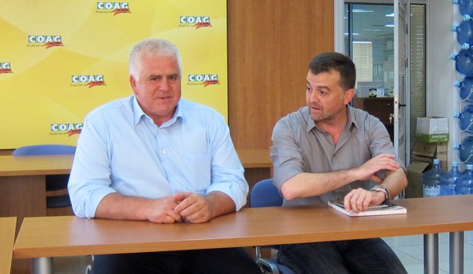 Miguel López y Antonio Maíllo.