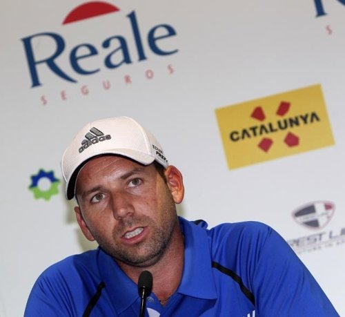 El golfista español Sergio García