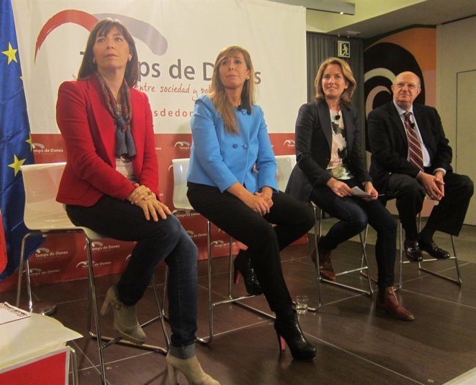María José García Cueva, Alicia Sánchez-Camacho, Arantza Quiroga y Santi Fisas