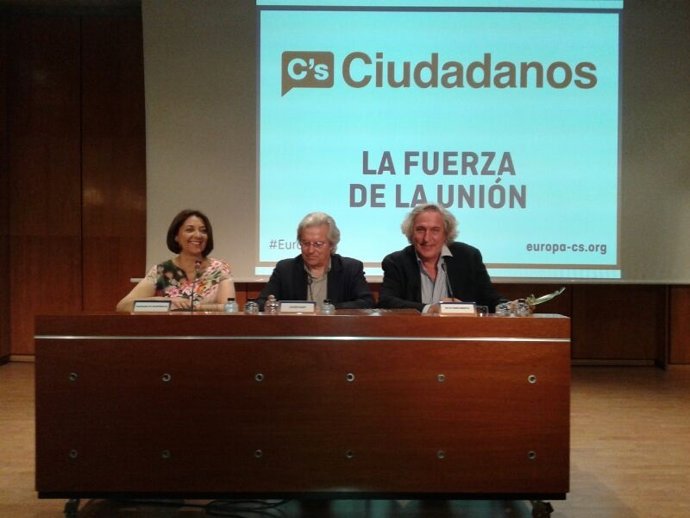 El candidato de C's a las elecciones europeas, Javier Nart