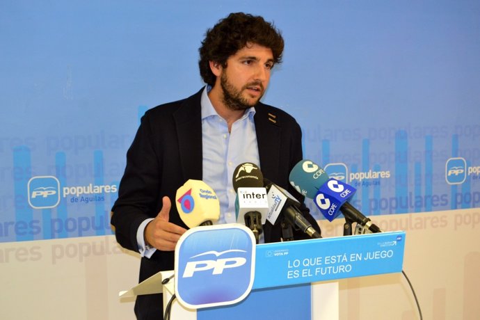 El coordinador territorial del PP en la Región, Fernando López