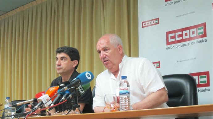 El secretario regional de CCOO, Francisco Carbonero.