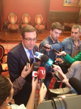 El alcalde compostelano, Ángel Currás.