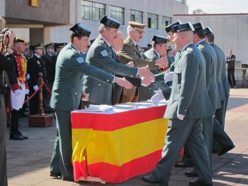 Acto del 170 aniversario Guardia Civil.
