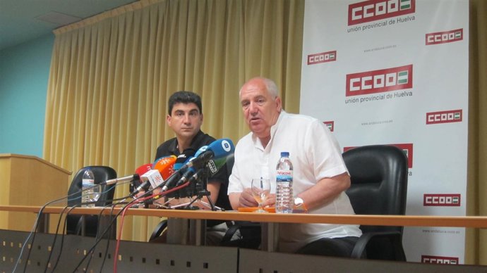 El secretario regional de CCOO, Francisco Carbonero.