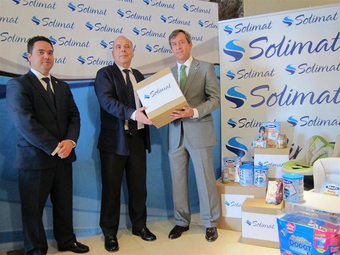 Entrega solidaria de Solimat