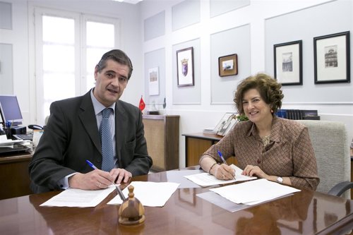 Ana Lezcano y Andrés Eciolaza.
