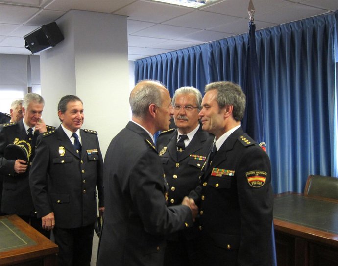 Toma de posesiój de López Canedo como Comisario de Policía Nacional Provincial