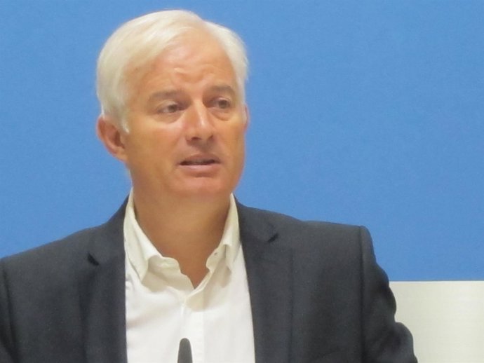 El portavoz del grupo municipal del PP, Eloy Suárez