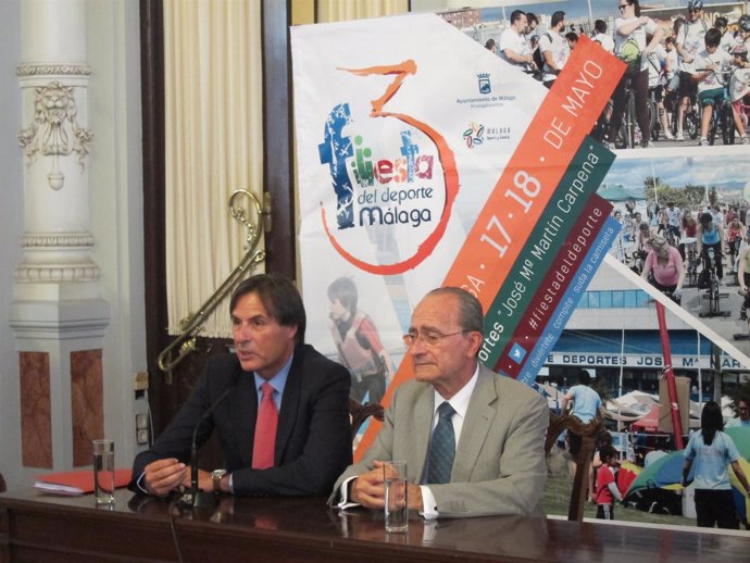 Damián Caneda y Francisco de la Torre presentan la III Fiesta del Deporte