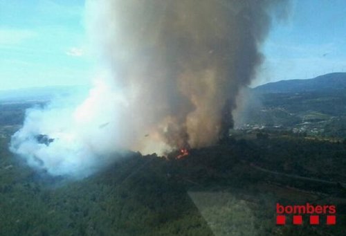 Incendio Pont d'Armentera