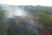 Estabilizado el incendio forestal de Madremanya tras quemar cinco hectáreas