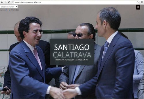 Imagen de la nueva web www.Calatravanonoscalla.Com