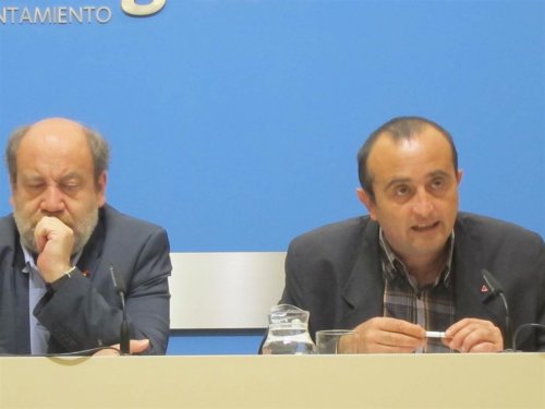 Los concejales de IU en el Ayuntamiento