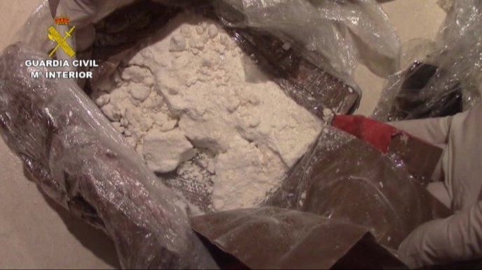 Droga incautada por la Guardia Civil