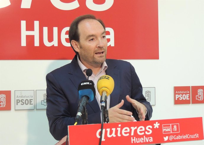 El secretario de Organización del PSOE local de Huelva, José Fernández. 