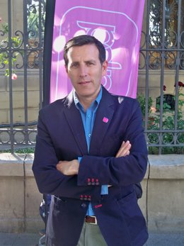 El coordinador de UPyD en Aragón, Carlos Aparicio