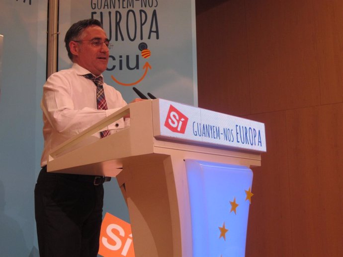 El eurodiputado de CiU y candidato a la reelección, Ramon Tremosa