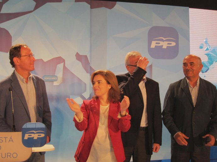 Soraya Saenz de Santamaría en Murcia