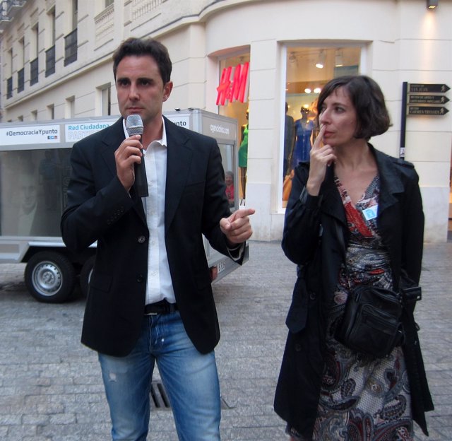Hervé Falciani y Simona Levi, Partido X