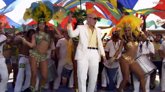 Foto: Pitbull, Jennifer López y Claudia Leitte calientan el Mundial a ritmo de Carnaval