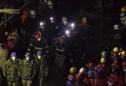 Rescate de mineros en Turquía