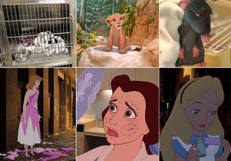 Los finales de Disney, en versión trágica