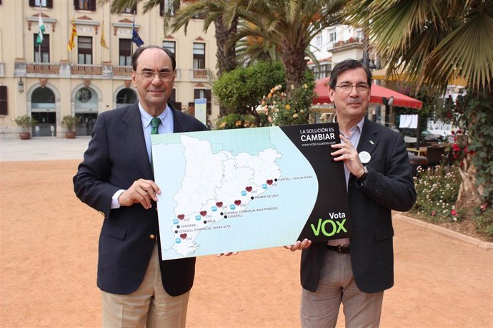 El presidente de Vox y cabeza de lista al Parlamento Europeo, Alejo Vida-Quadras