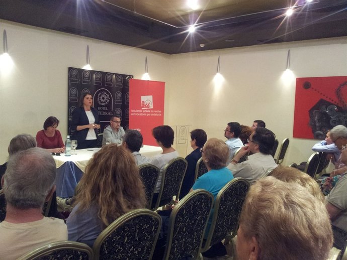 Cortés durante su intervención