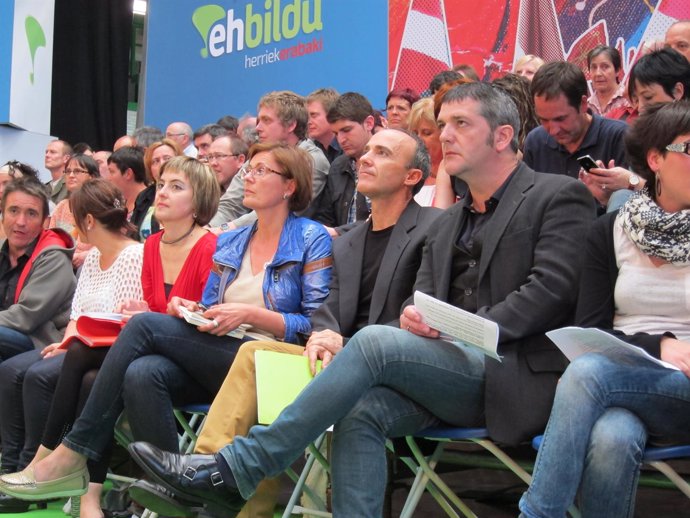 Mitin central de EH Bildu en las elecciones europeas.