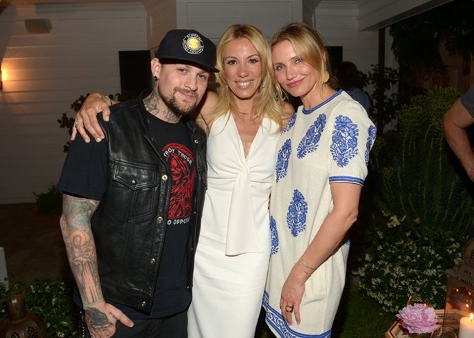  Musician Benji Madden, Author Vicky Vlachonis