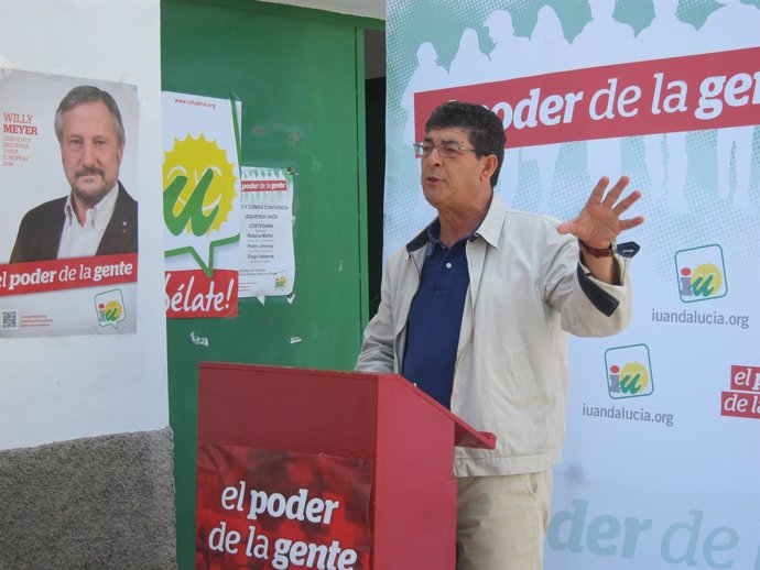 Diego Valderas, vicepresidente de la Junta y parlamentario de IULV-CA por Huelva
