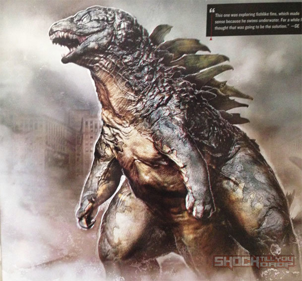 Así pudo ser el nuevo Godzilla