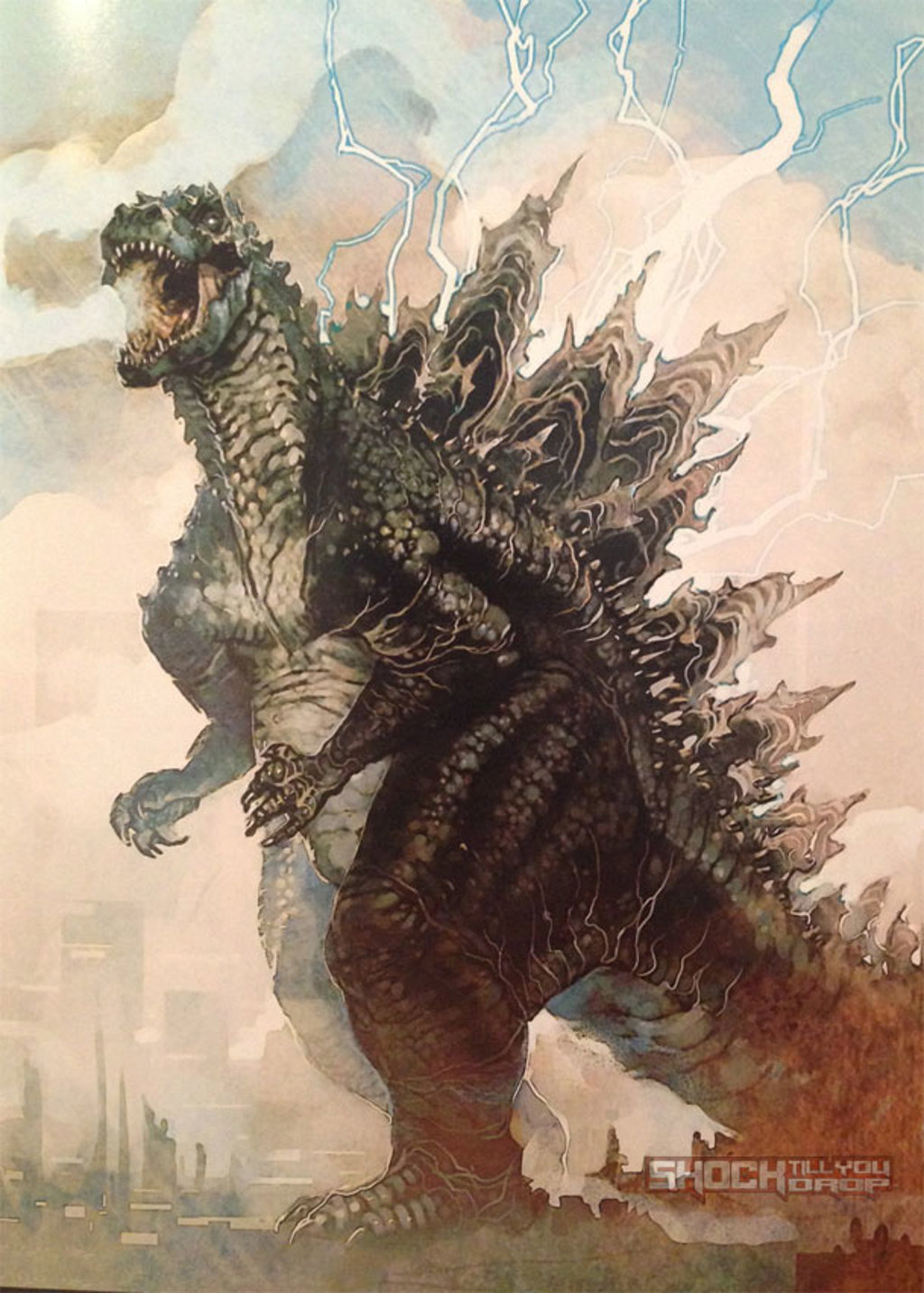 Así pudo ser el nuevo Godzilla