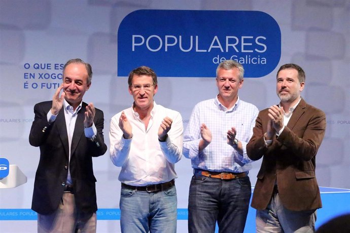 PONTEVEDRA MITING PARTIDO POPULAR EN PONTEVEDRA