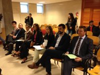 Los siete ediles procesados, recibidos con gritos de "corruptos"