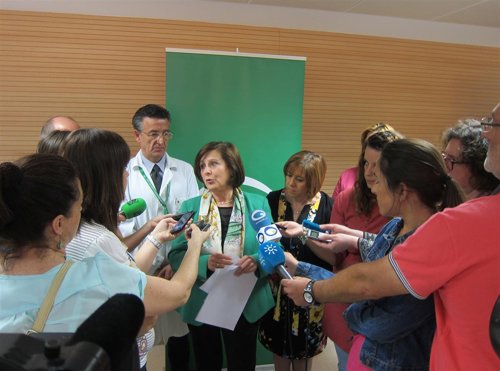 La consejera andaluza de Salud, María José Sánchez Rubio.