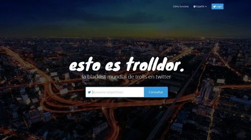 Trolldor, la lista negra de trolls en Twitter