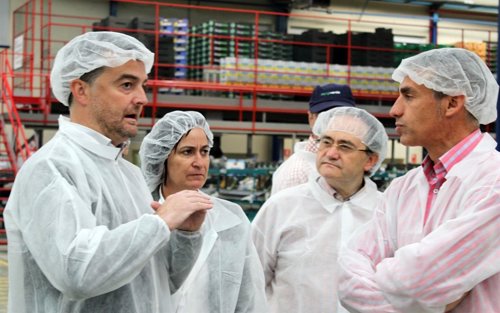 El coordinador general de IULV-CA, Antonio Maíllo, en campaña electoral