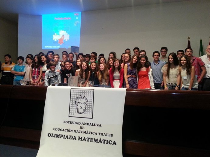 Participantes en la XXX Olimpiada Matemática