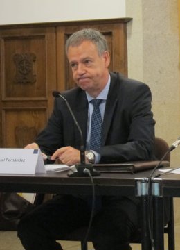 El delegado general de Gas Natural Fenosa en Galicia, Manuel Fernández Pellicer
